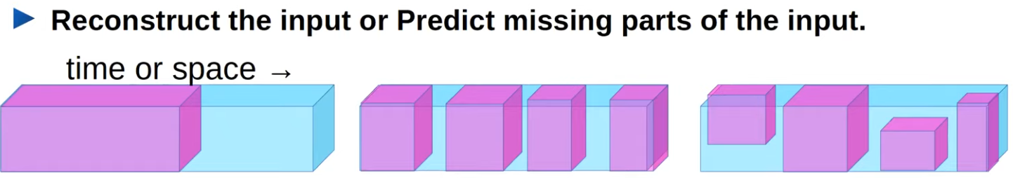 Visualization of self-supervised learning